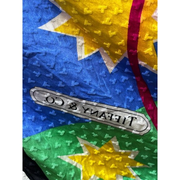 Tiffany & Co. Multicolor Cancer Awareness Scarf - Picture 6 of 6